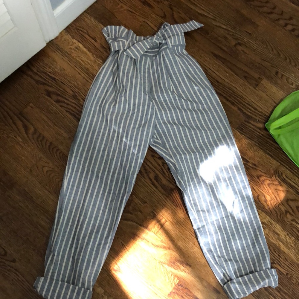 Striped Topshop pants
